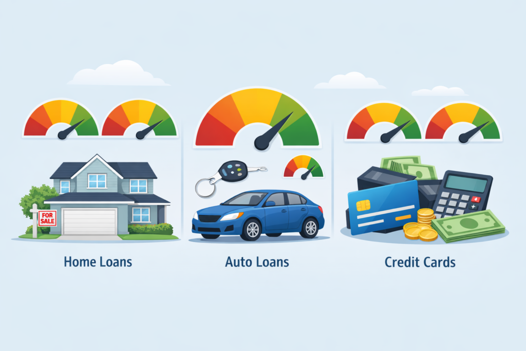 why your credit scores look different