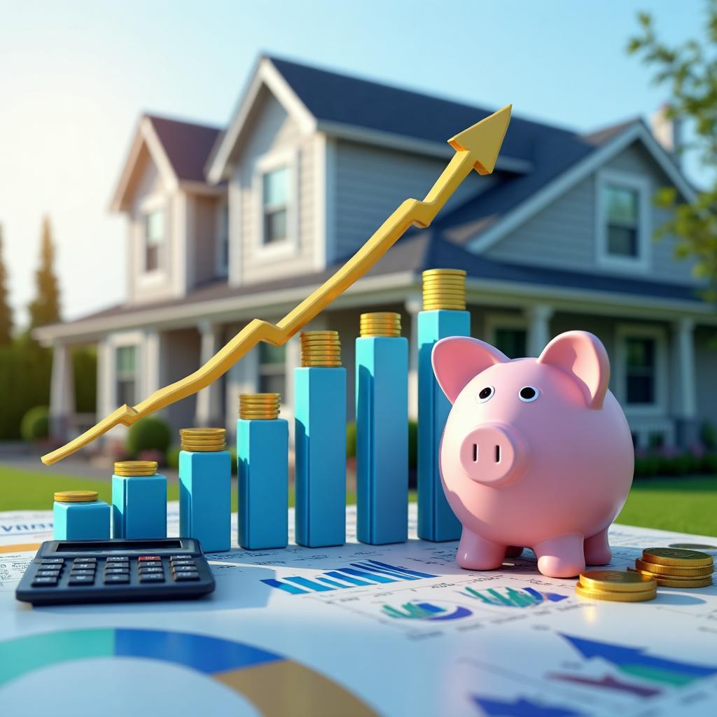 Equity growth visualization