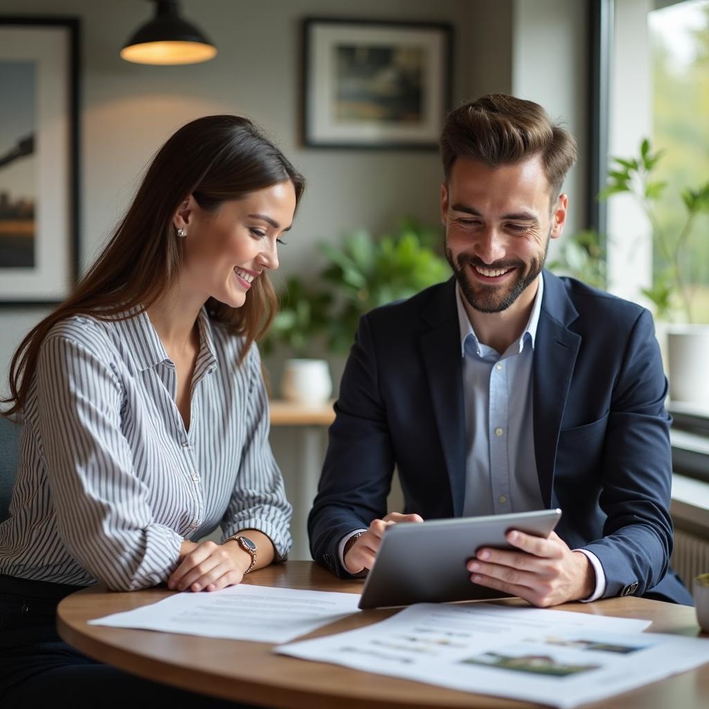USDA loan consultation with mortgage specialist